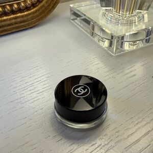 CHANEL Black and Clear Cosmetic Container